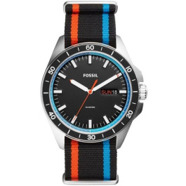 Watch strap Fossil FS5258 Textiles Multicolor 22mm